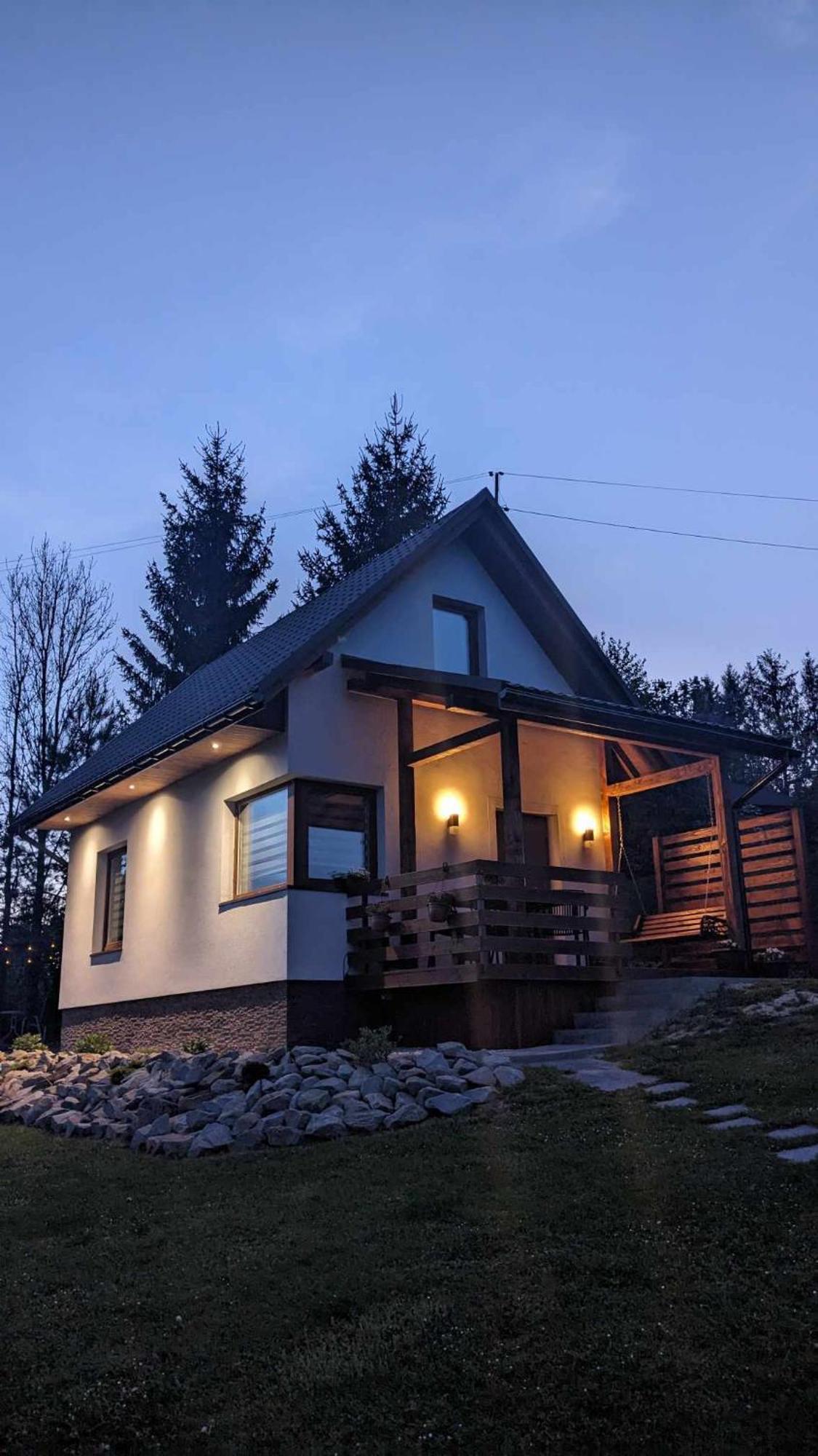 Cichata - Domek W Bieszczadach Czarna  Buitenkant foto
